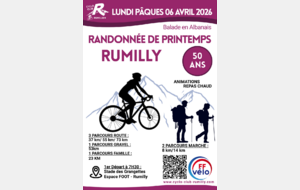 Randonnée de printemps - Rumilly