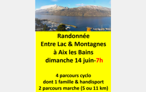 Randonnée Entre lac et montagne