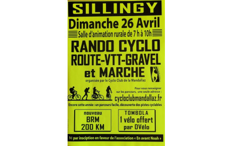 Rando - Cyclo - Sillingy
